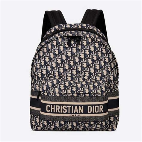 christian dior backpack original|dior shoulder bags men's.